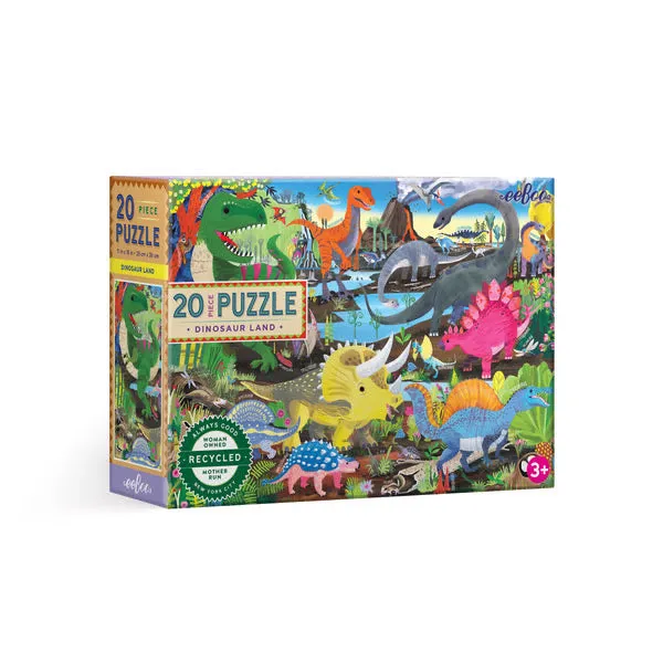 20 Piece Puzzle | Dinosaur Land