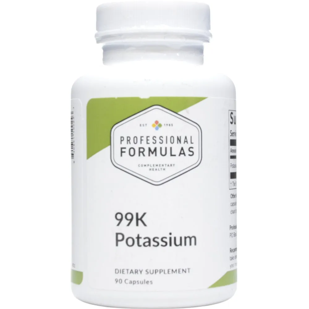 99K Potassium 90 caps by Professional Formulas