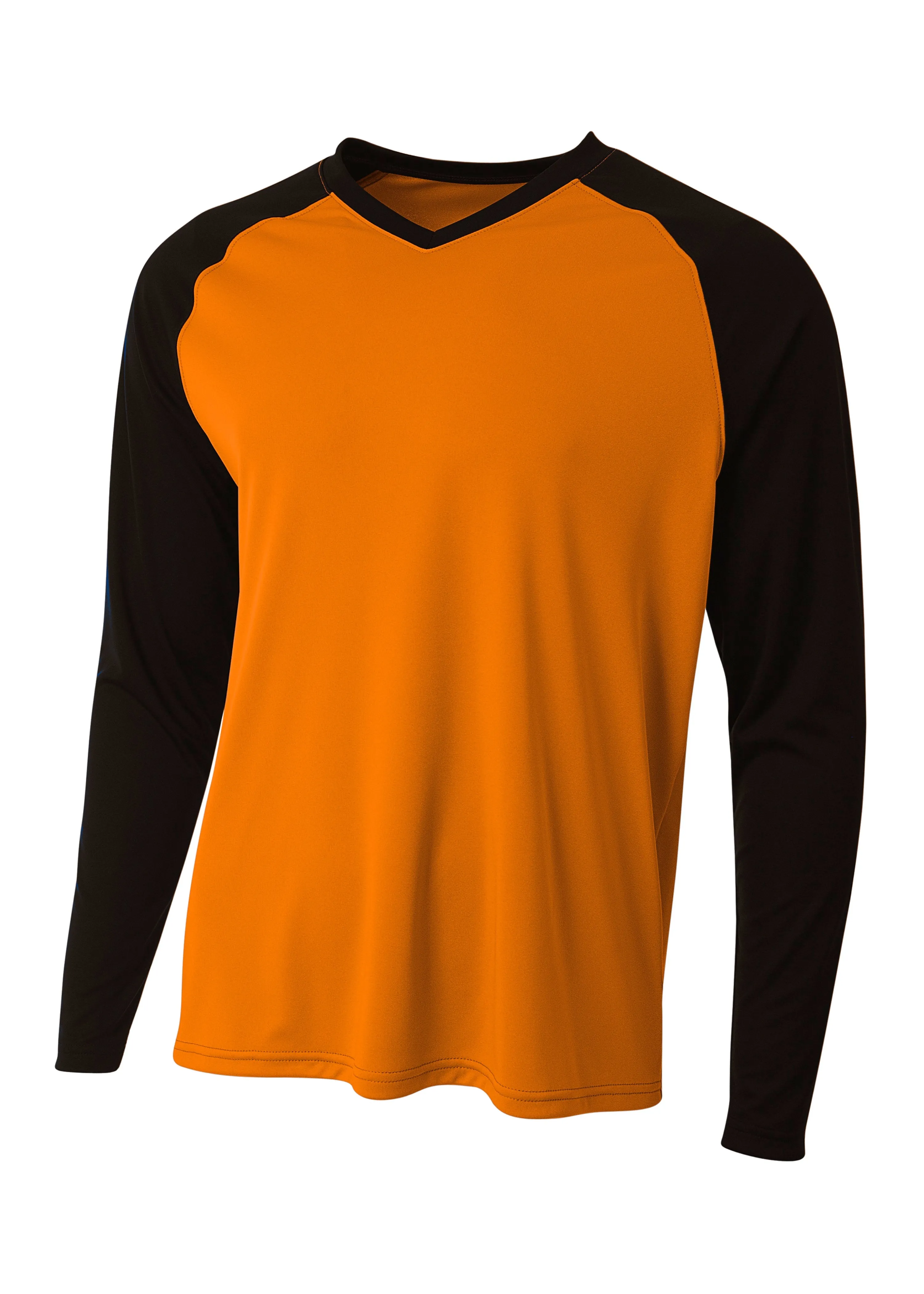 A4 Mens Long Sleeve Strike Raglan Tee