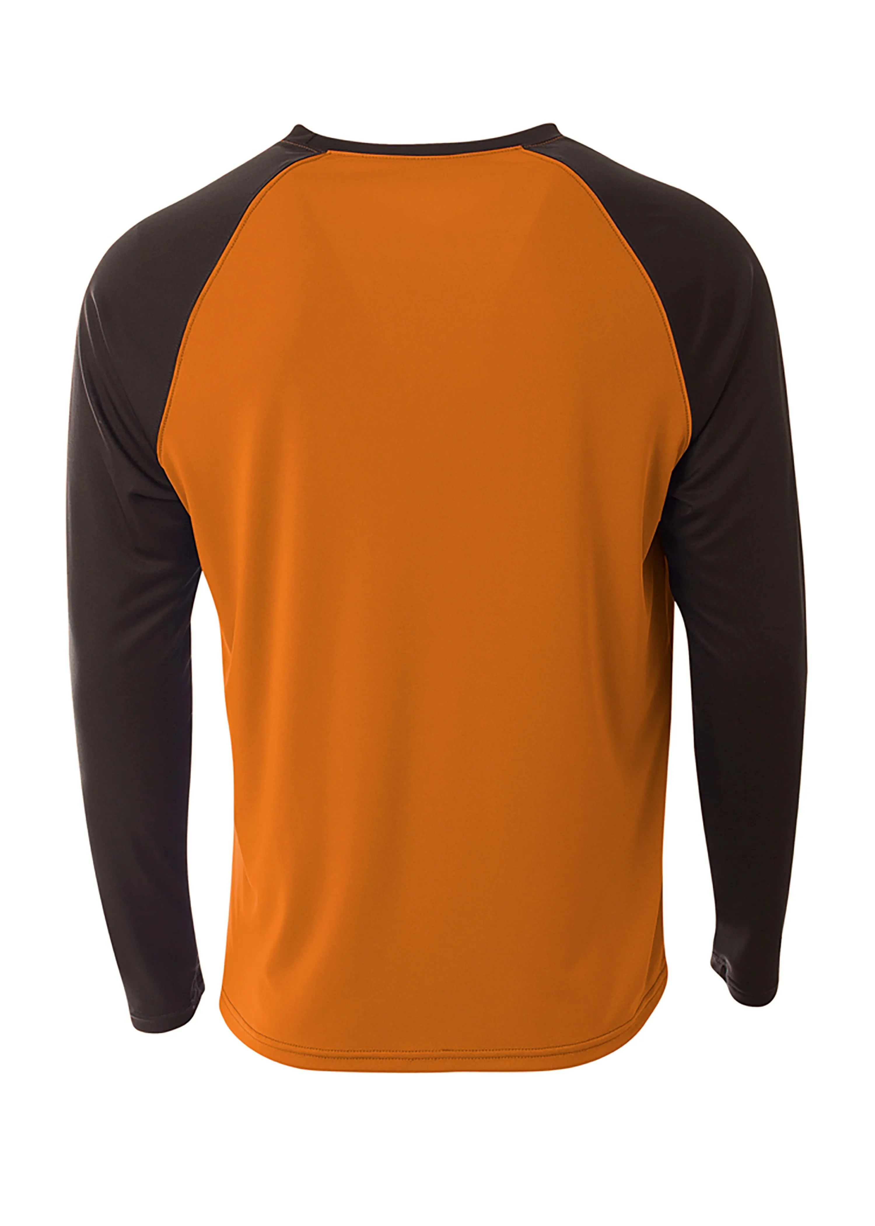 A4 Mens Long Sleeve Strike Raglan Tee