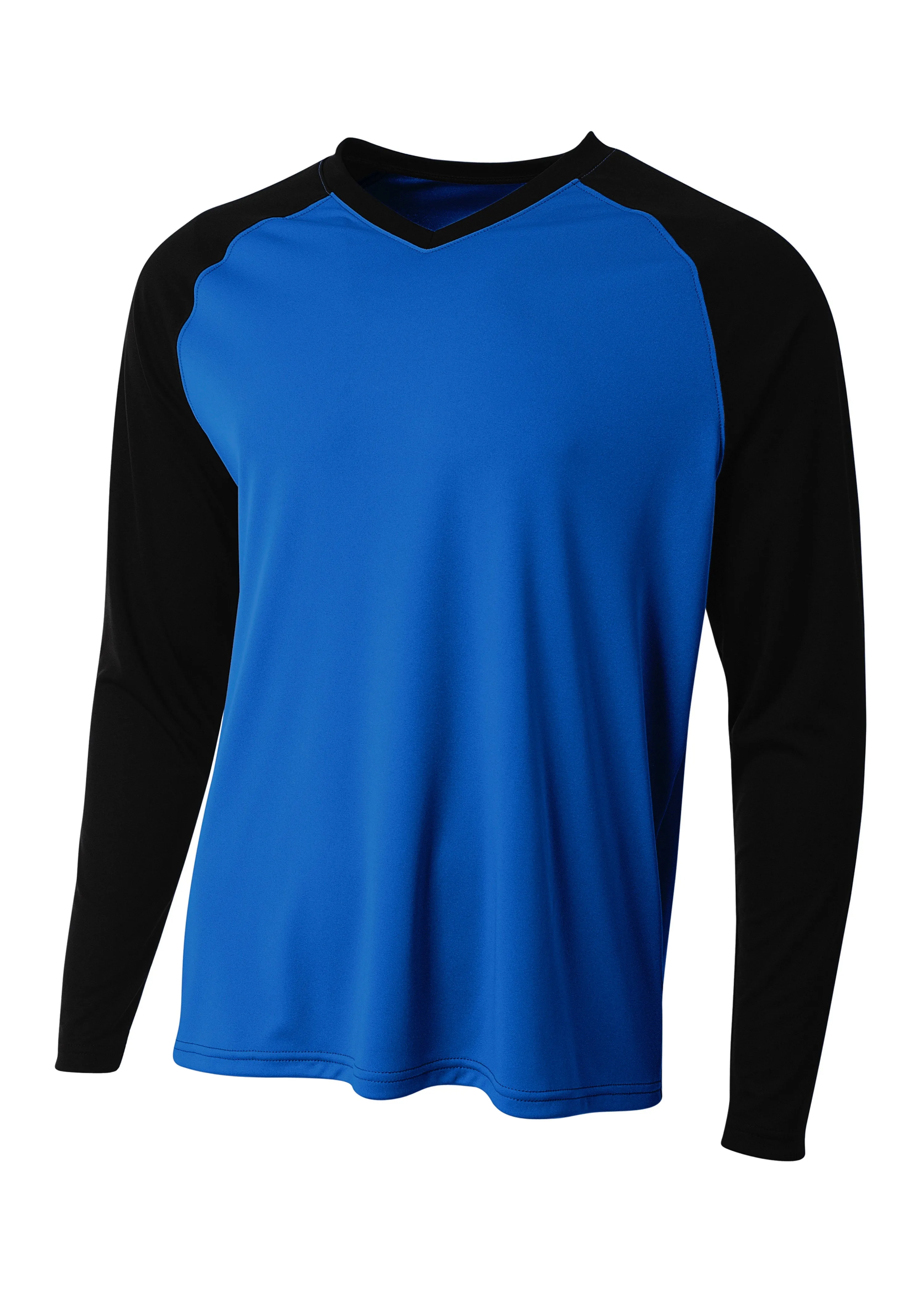 A4 Mens Long Sleeve Strike Raglan Tee