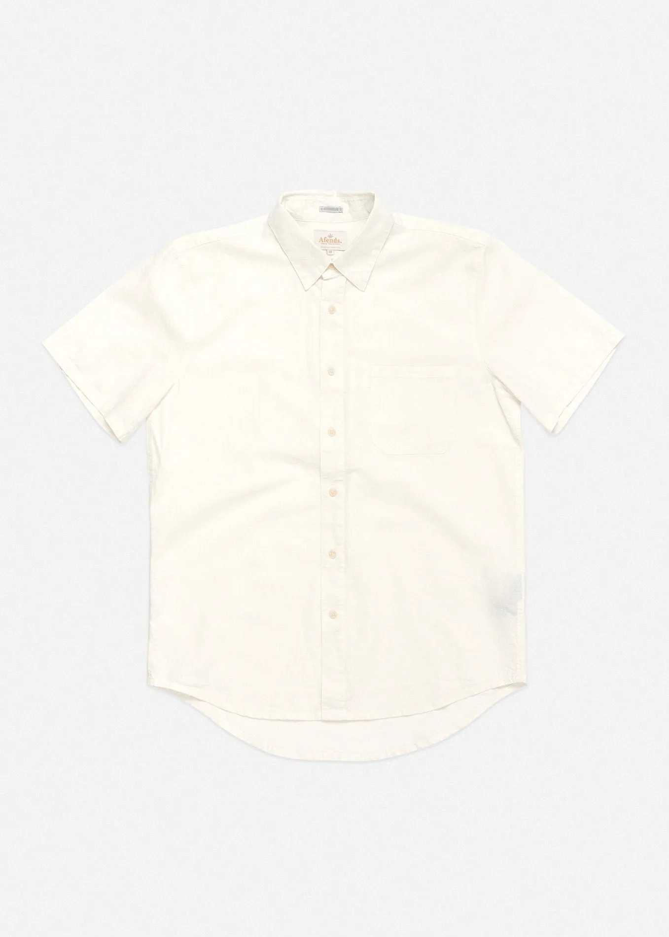 Afends Mens Sunday - Hemp Box Short Sleeve Shirt