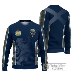 Anderson Tartan Ugly Sweater with Family Crest and Lion Rampant Vibes Sport Style