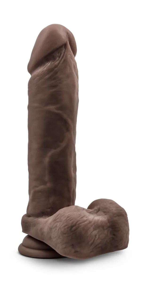 Au Natural - 9.5 Inch Dildo With Suction Cup -  Vanilla