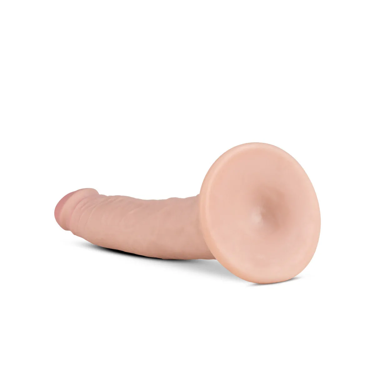 Au Naturel By Blush® | Realistic Vanilla 7.5-Inch Long Dildo With Suction Cup Base