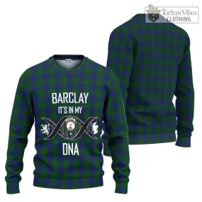 Barclay Tartan Ugly Sweater with Family Crest DNA In Me Style