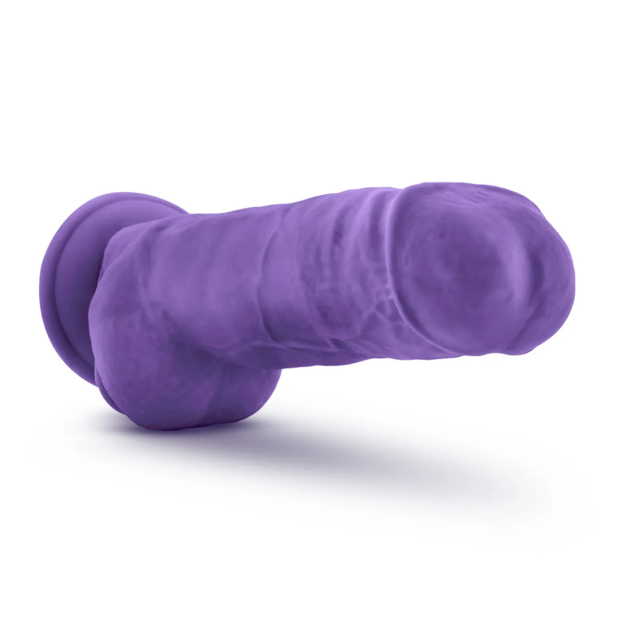 Blush Au Naturel Bold Big Boy 10" Dildo - Purple