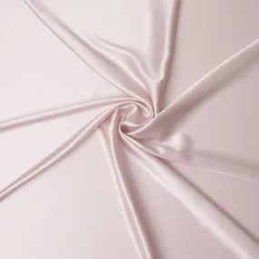 Blushing Pink Pure Silk Satin Fabric, 110cm Wide - Buy Online-D18363