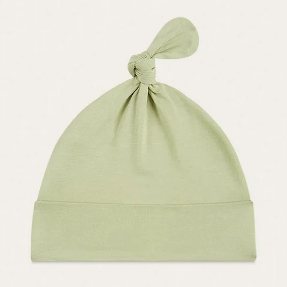 Boody Baby Knotted Beanie Sage