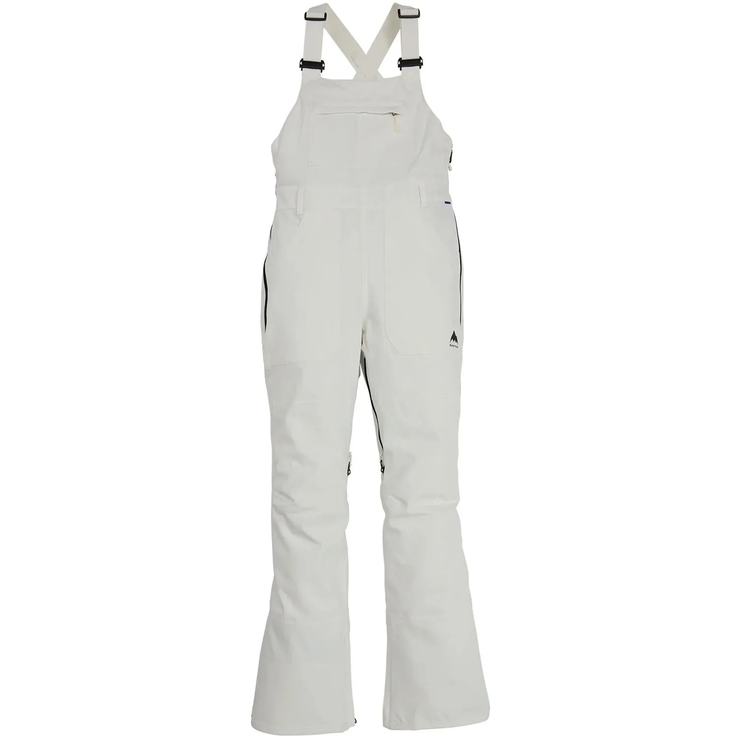 Burton Avalon Bib Pants Womens 2024 Stout White