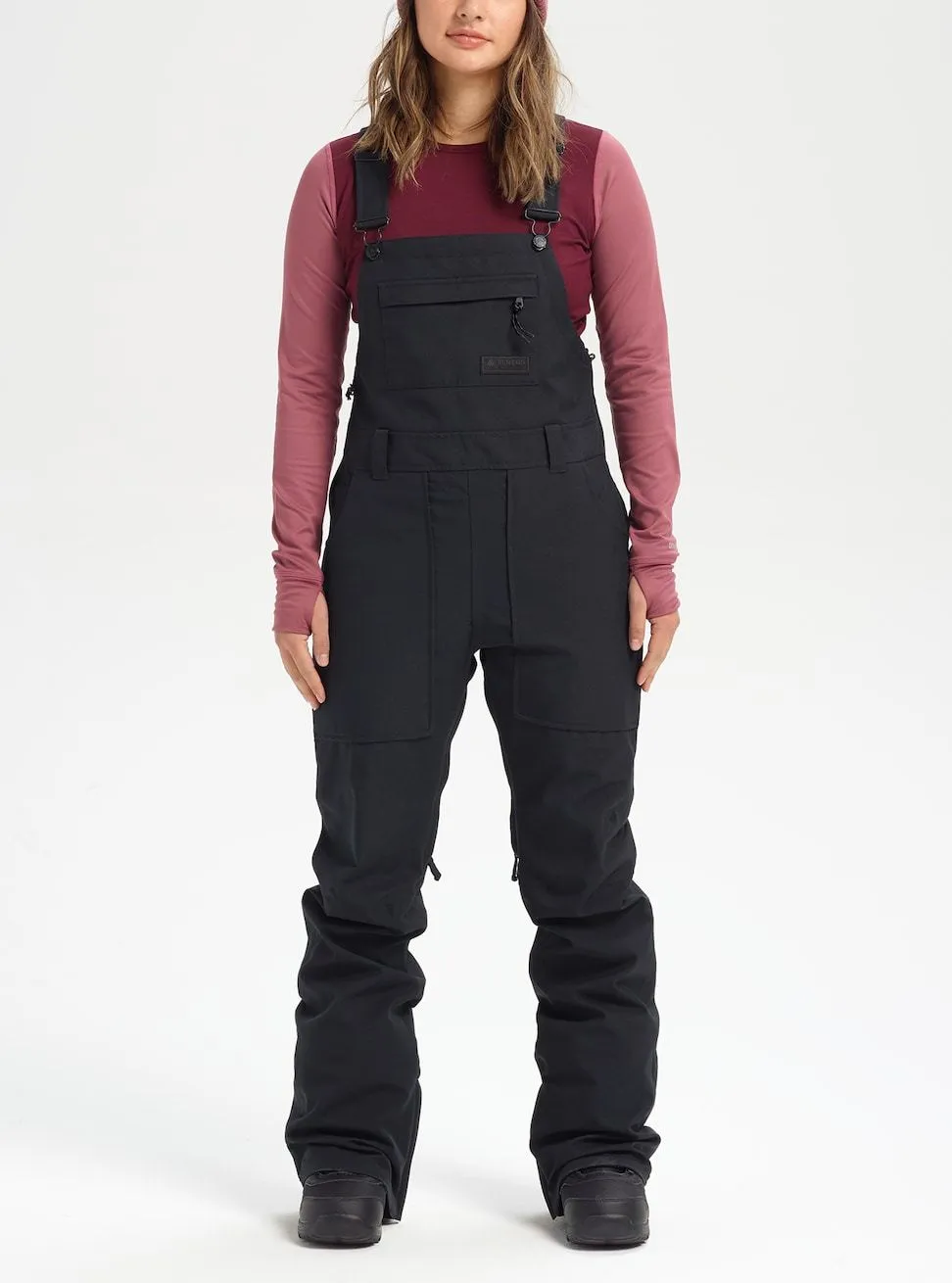 Burton Avalon Womens Bib Pants Black