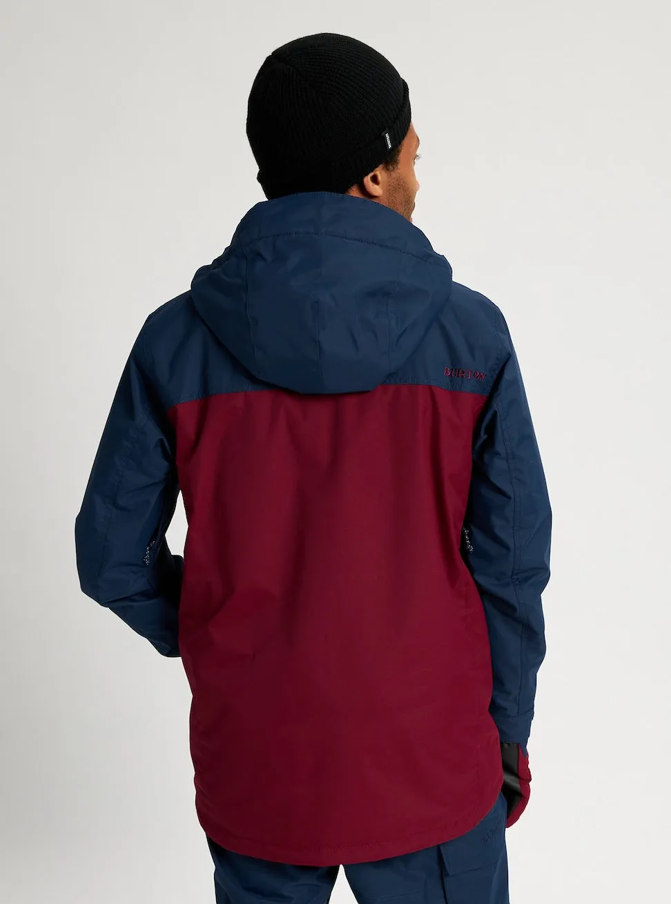 Burton Covert Mens Jacket Dressed Blue / Mulled Berry