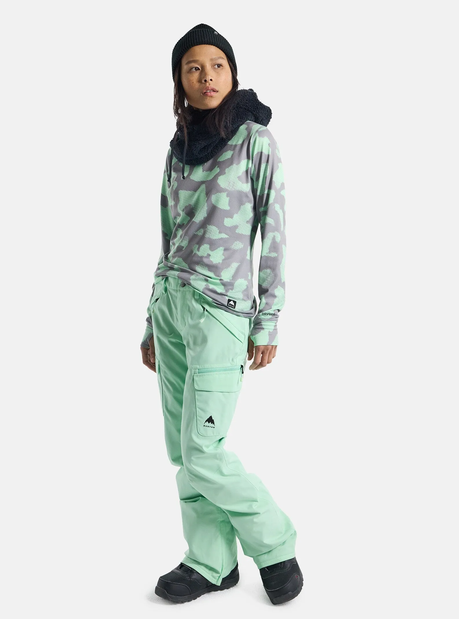 Burton Gloria Womens Pants Jewel Green