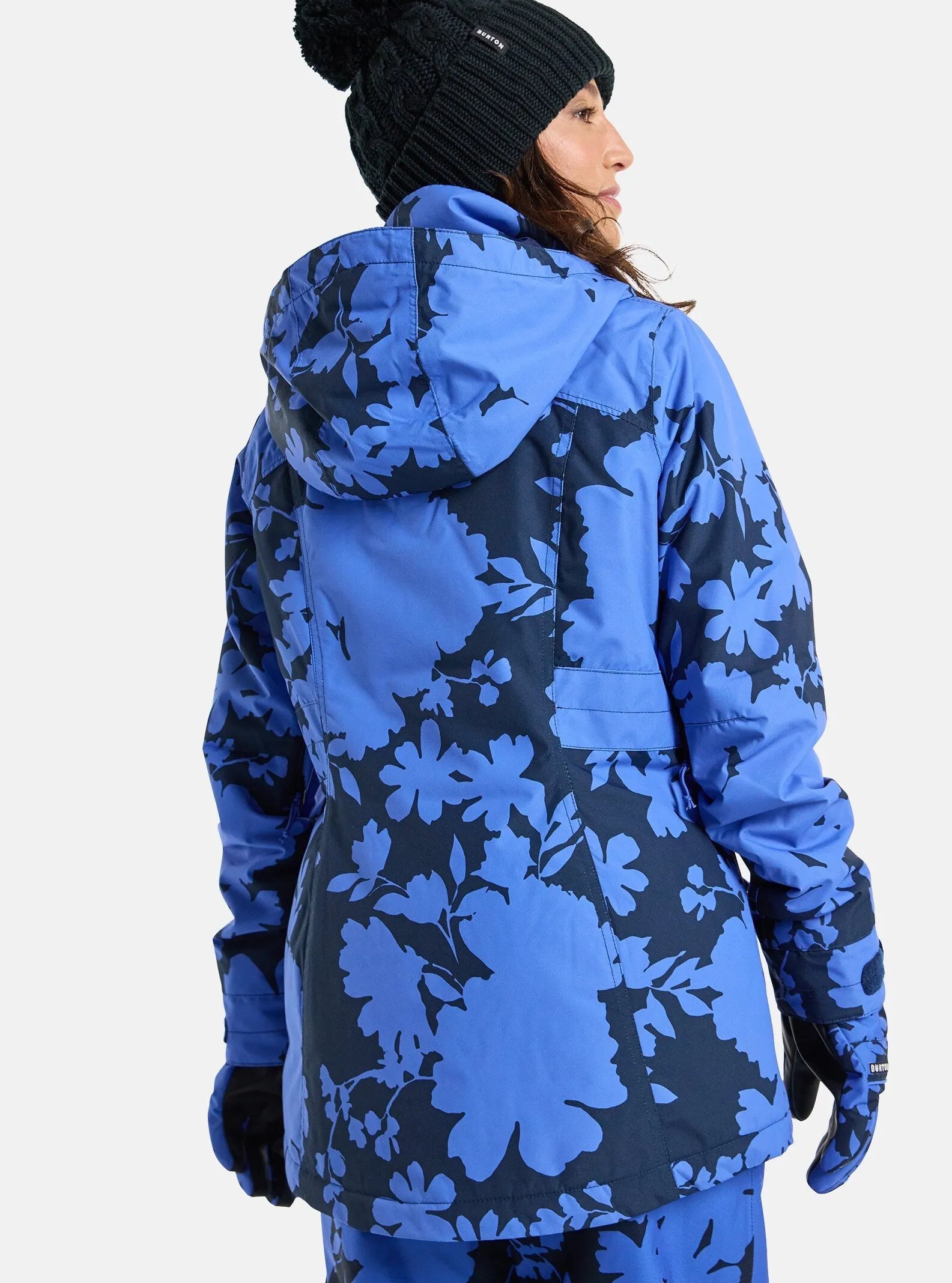 Burton Jet Set Womens Jacket Amparo Blue Camellia