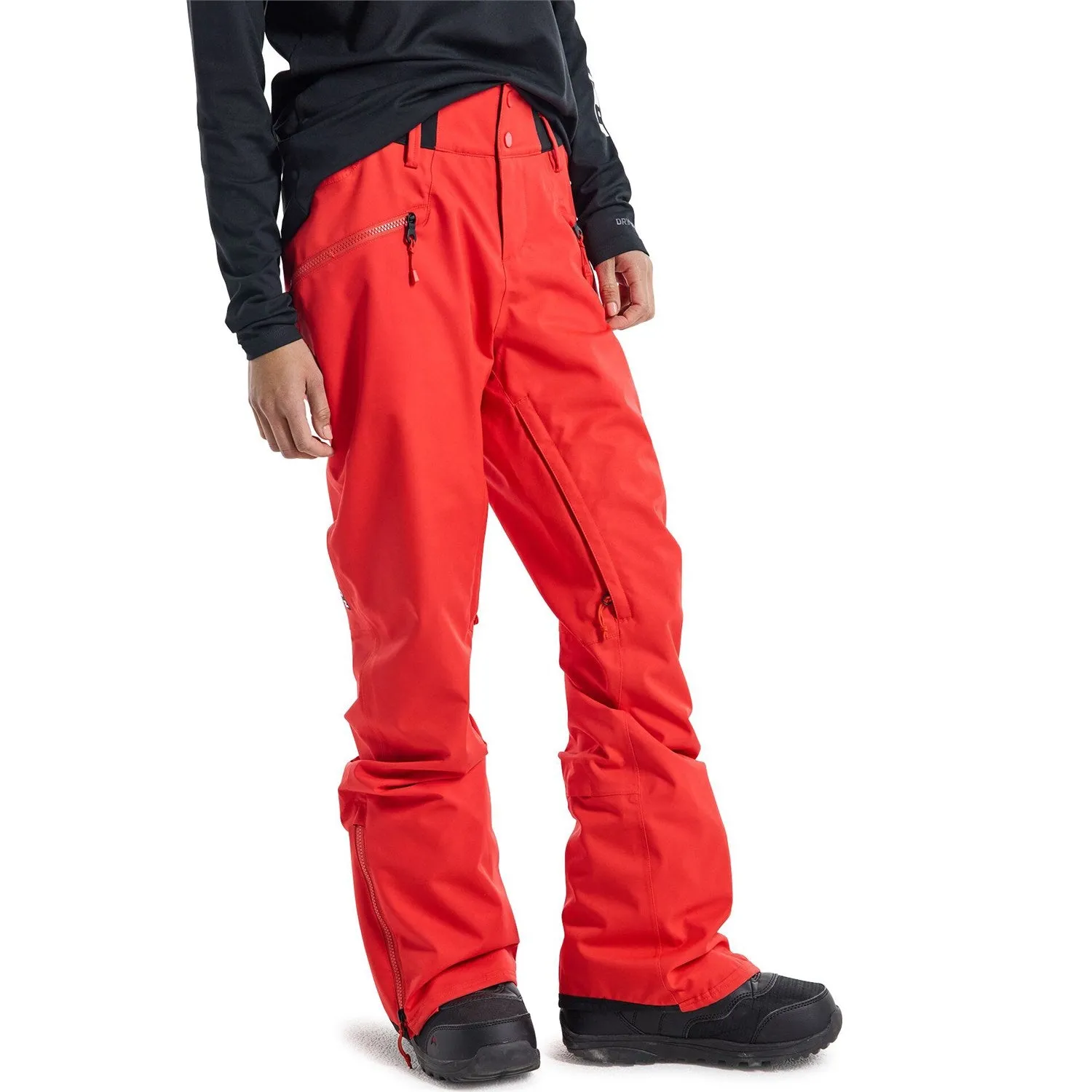 Burton Marcy High Rise Womens Pants Tomato