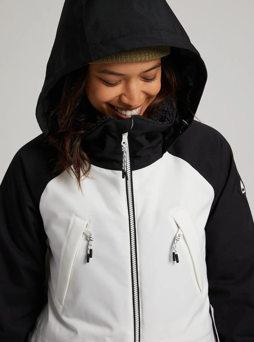 Burton Prowess Womens Jacket Black / Stout White