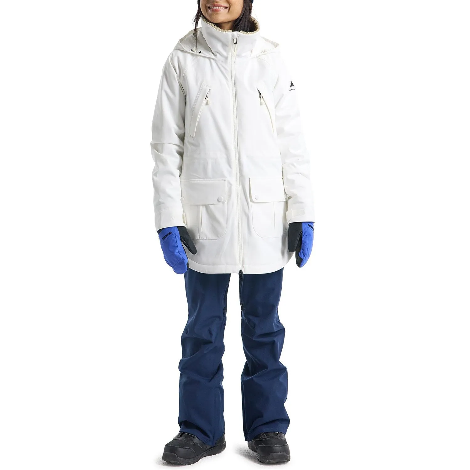 Burton Prowess Womens Jacket Stout White