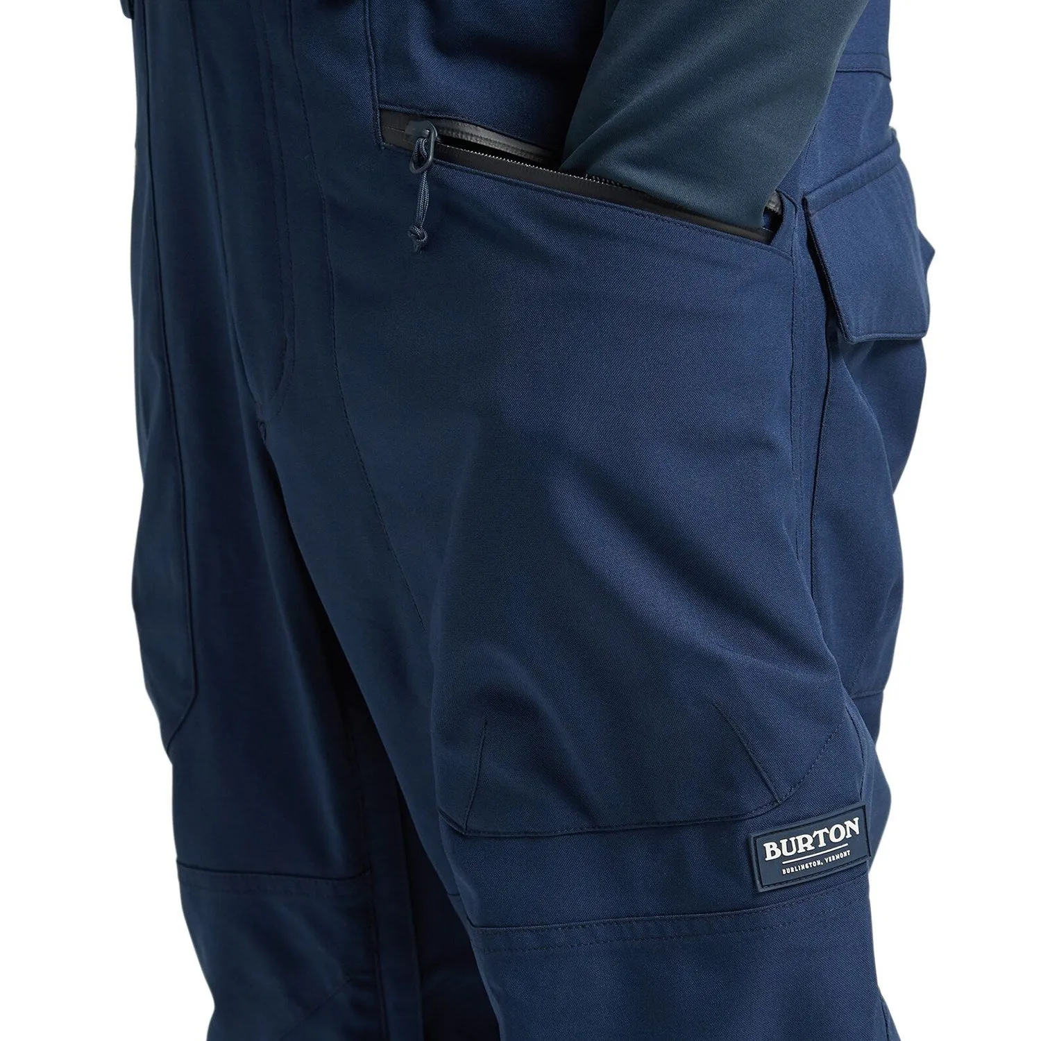 Burton Reserve Mens Bib Pants 2024 Dress Blue