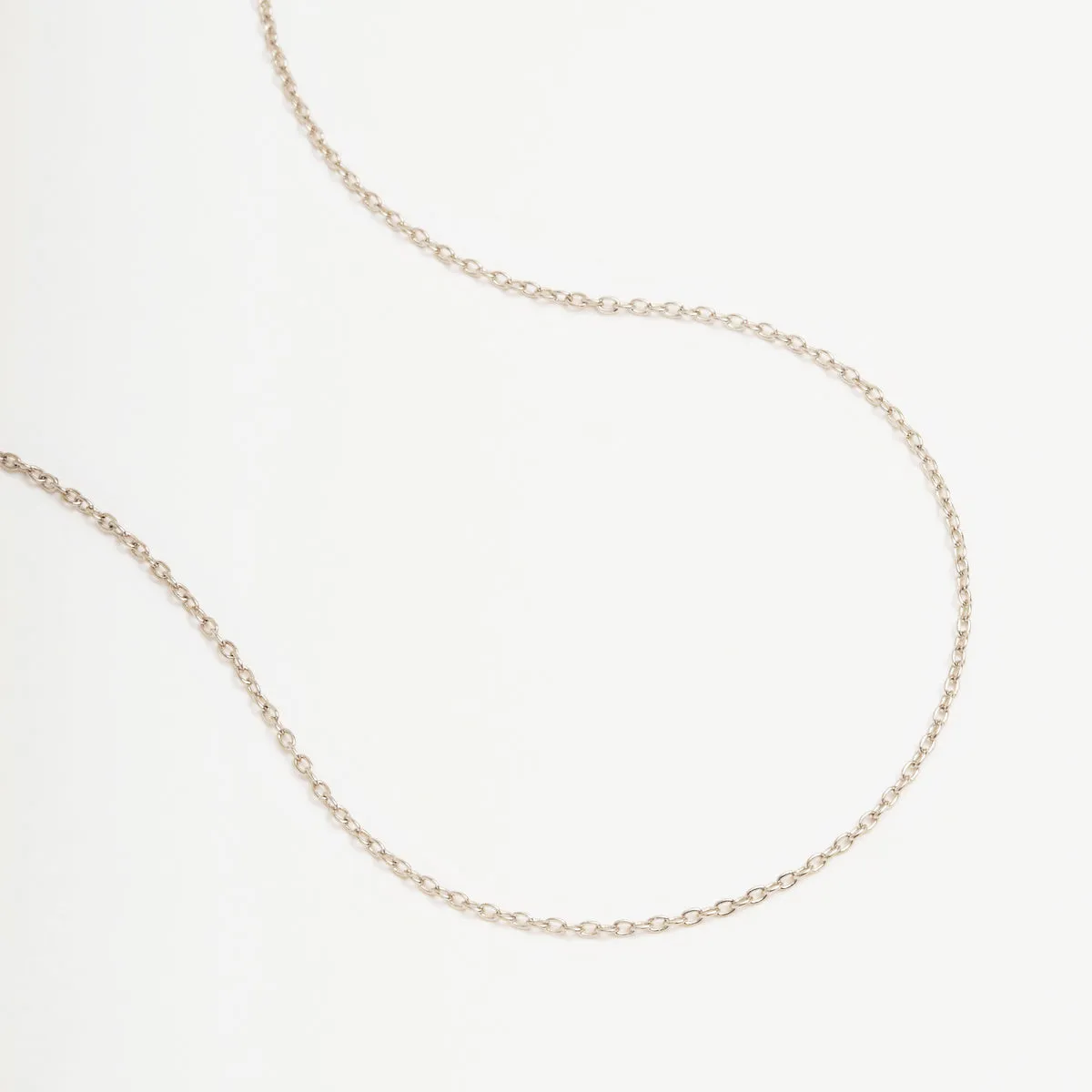 By Charlotte 18" Rolo Chain Necklace Gold or Silver