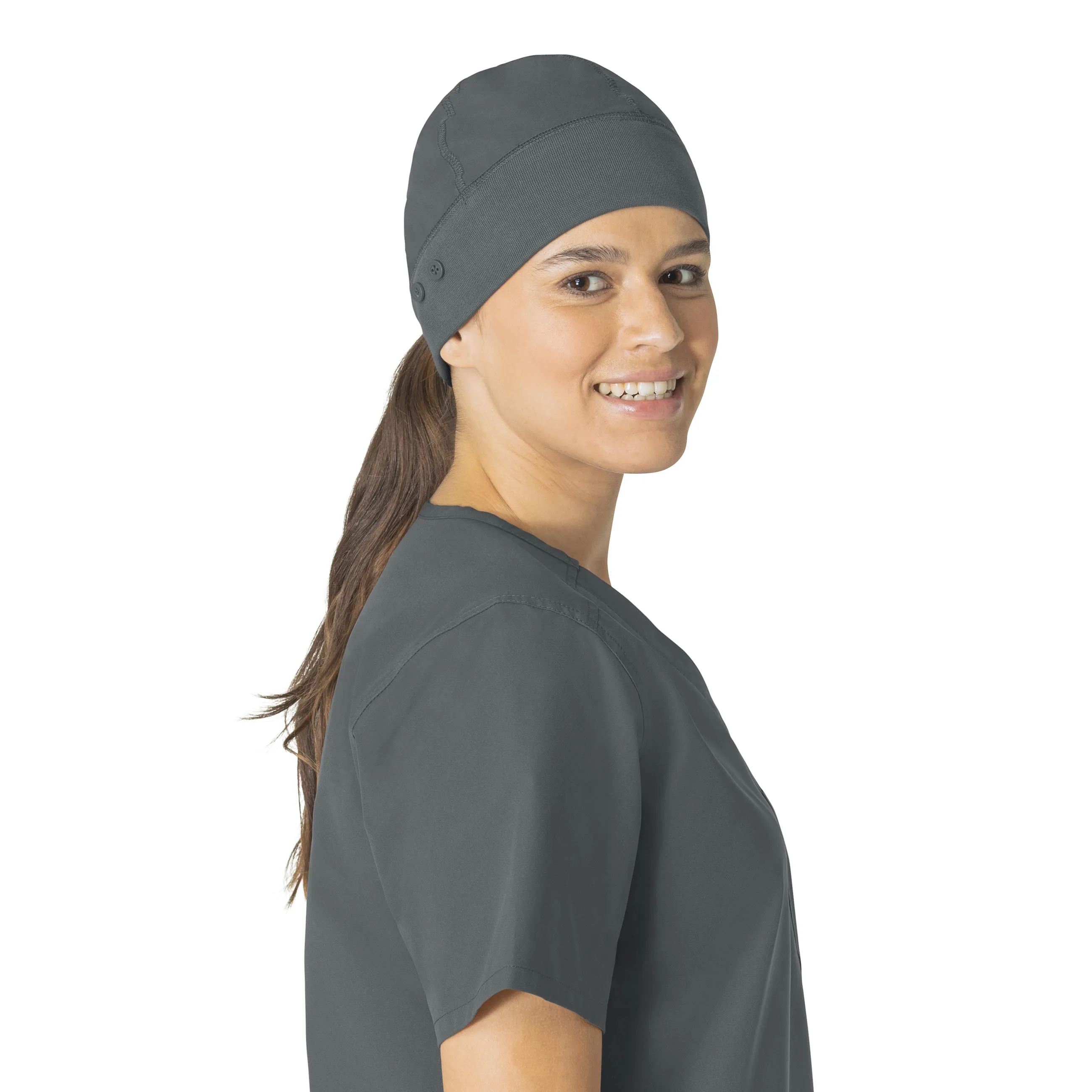 Carhartt Force Essentials Unisex Beanie Scrub Cap - Pewter