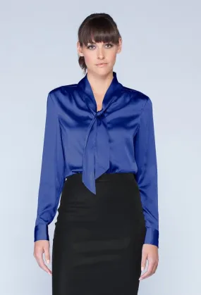 Carina Neck Tie Blouse