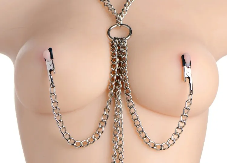 Collar Nipple and Labia Clamp Set