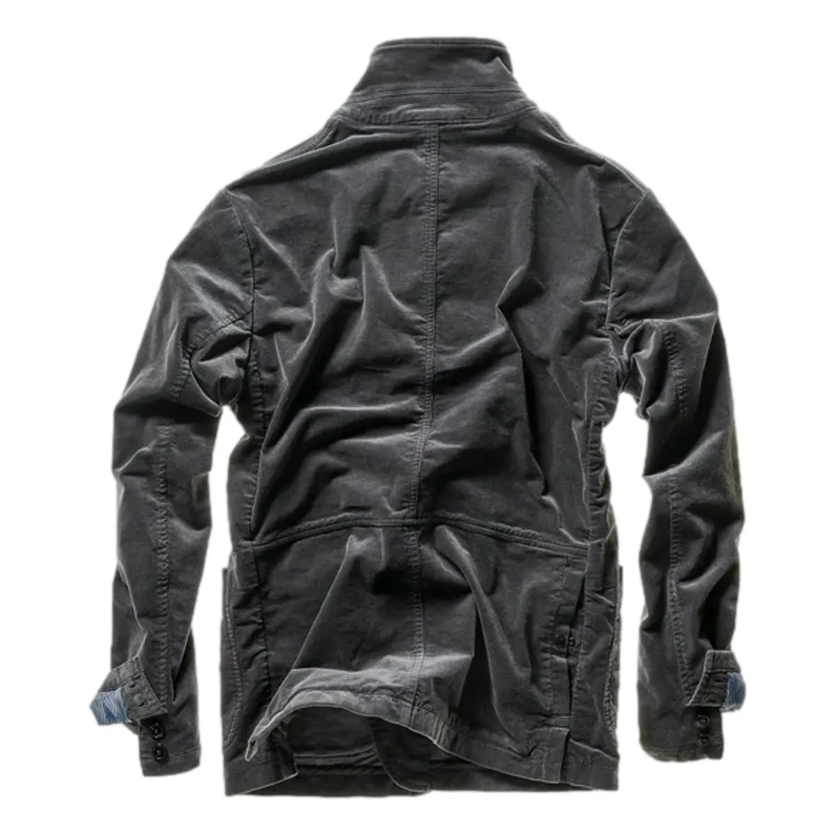 Cord Trap Blazer Charcoal