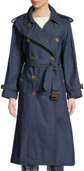 Denim Trench Coat