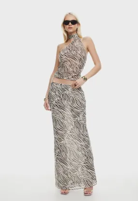 Endless Maxi Skirt - Zebra