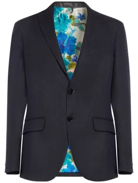 Etro   Single breast linen blazer 