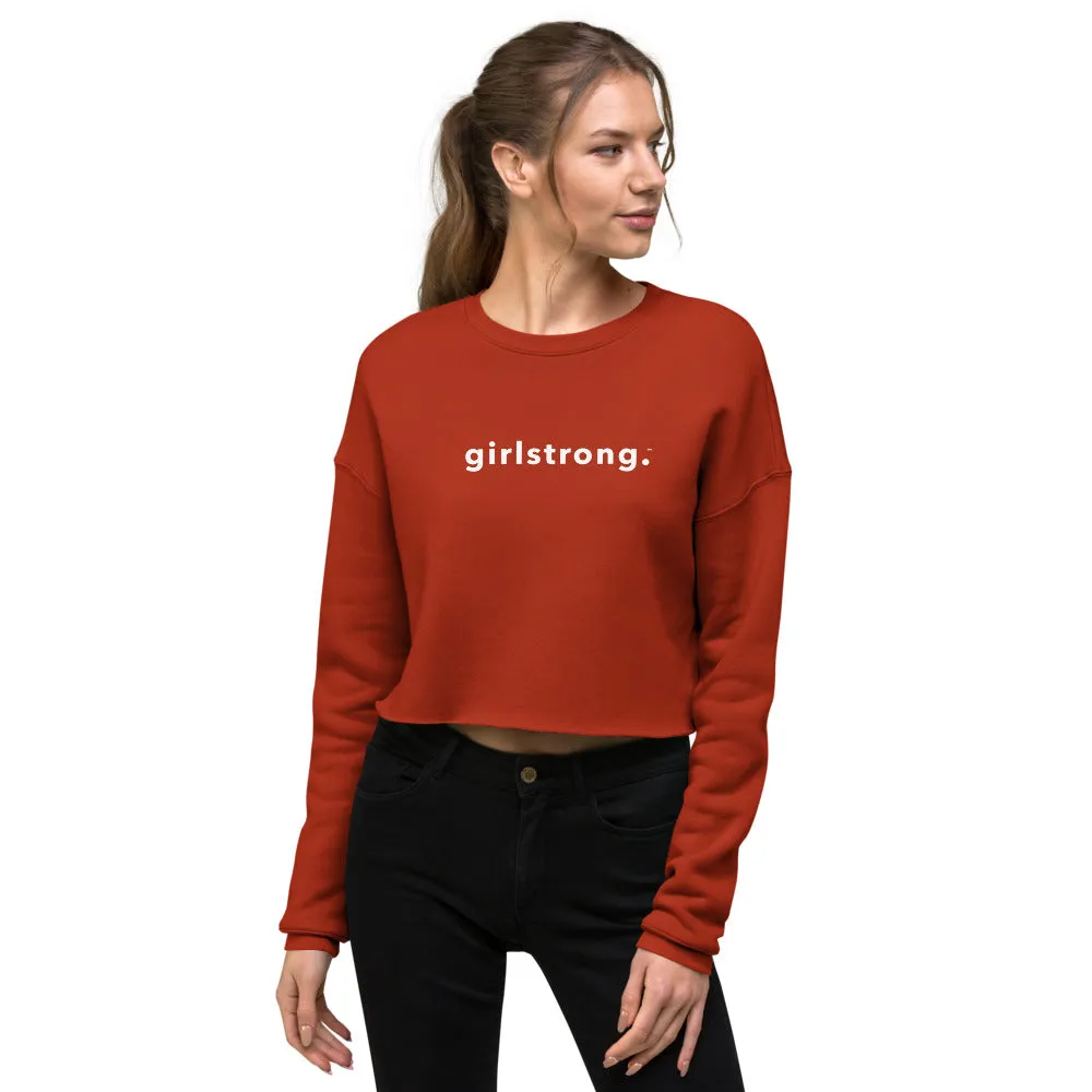 EVERYDAY FLEECE CROPPED SWEATSHIRT BRICK