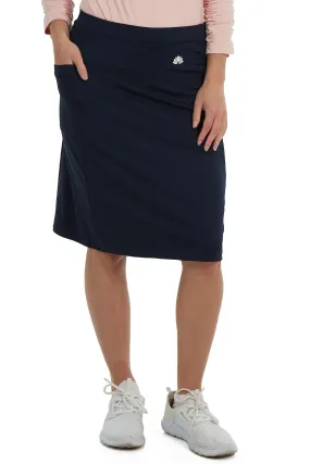 Fit Skort Snoga 22”- Navy Blazer