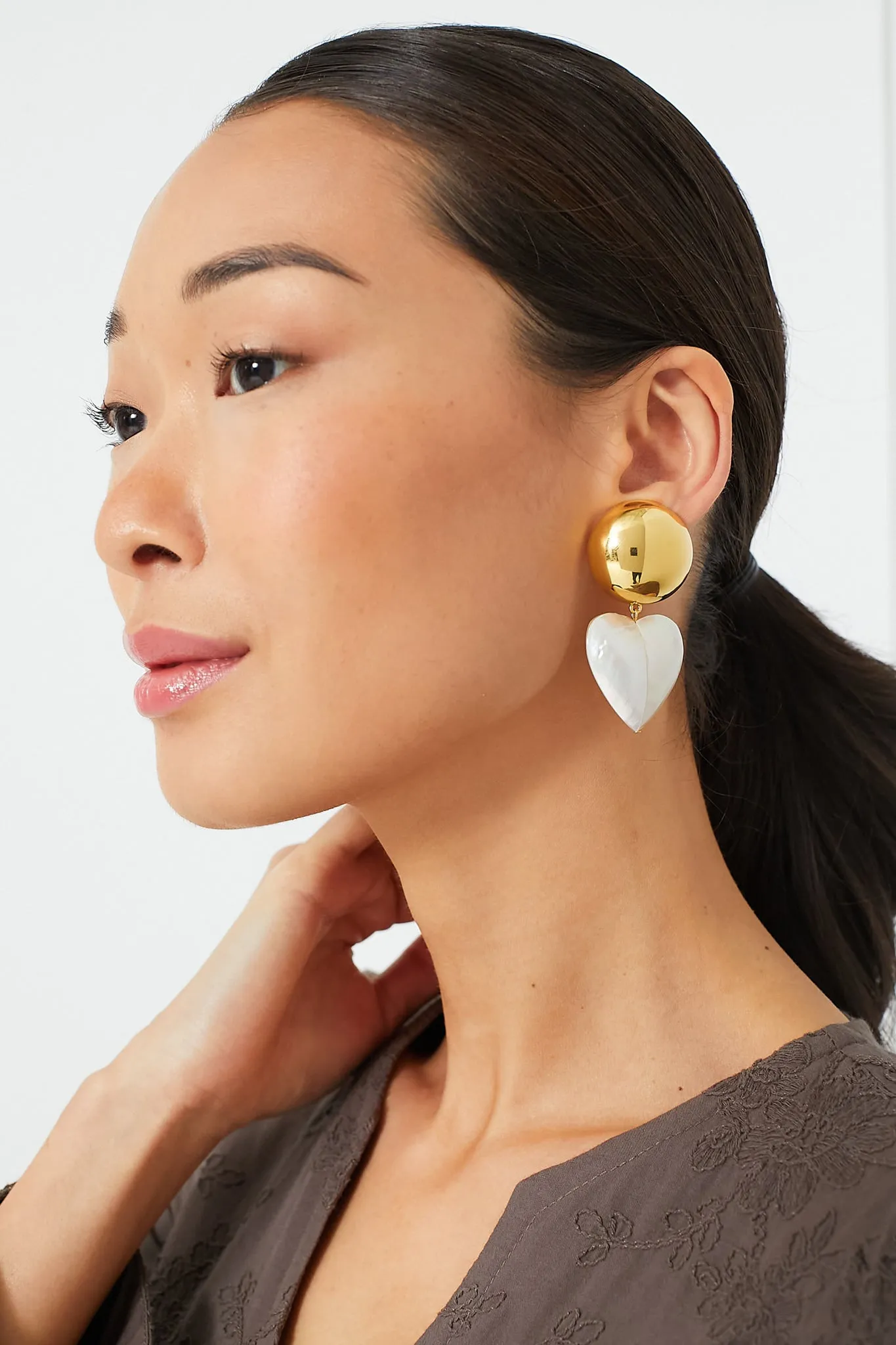 Gold Rodan Earrings