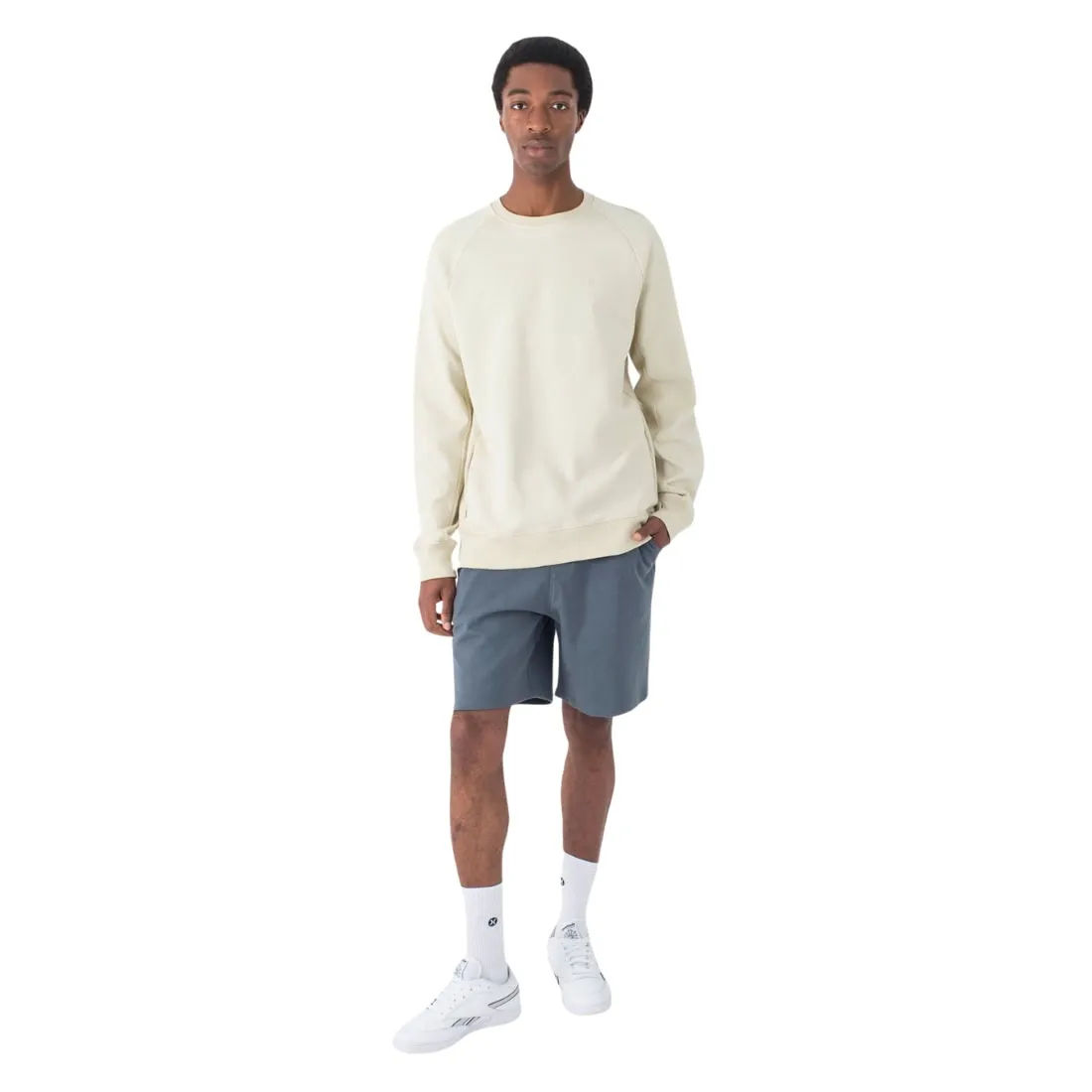 Hurley Low Tide Crew Sweatshirt - Bone