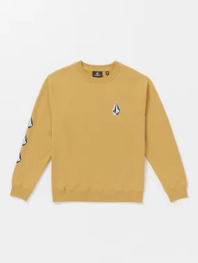 Iconic Stone Crew Sweatshirt - Mustard