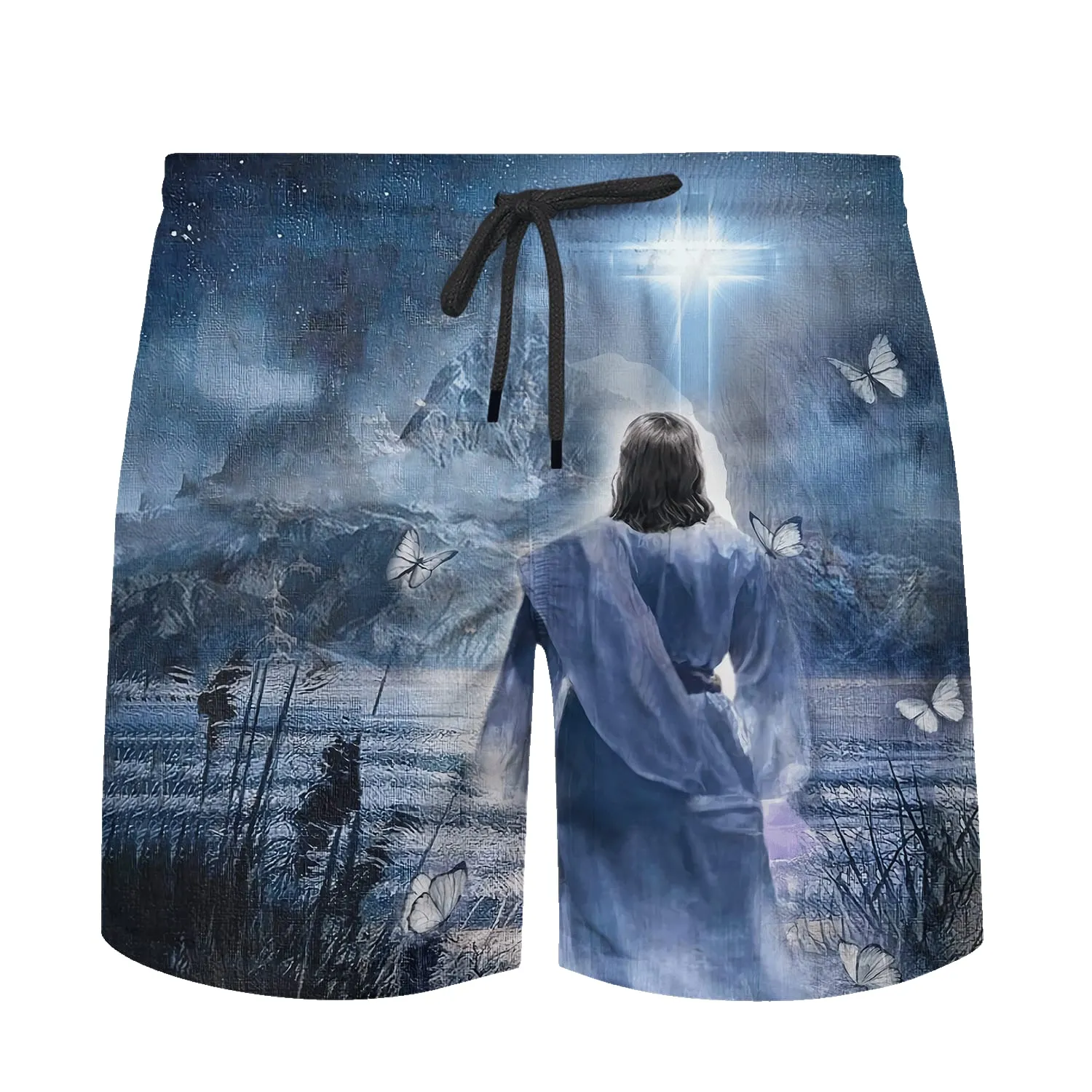 Jesus At My Darkest God Is My Light Polo Shirt - Christian Shirts & Shorts