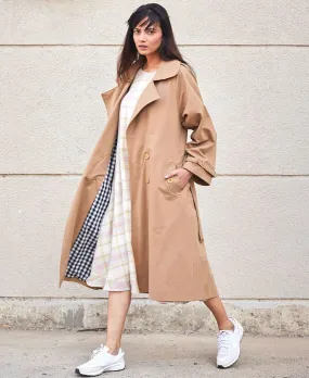 Latte Trench Coat