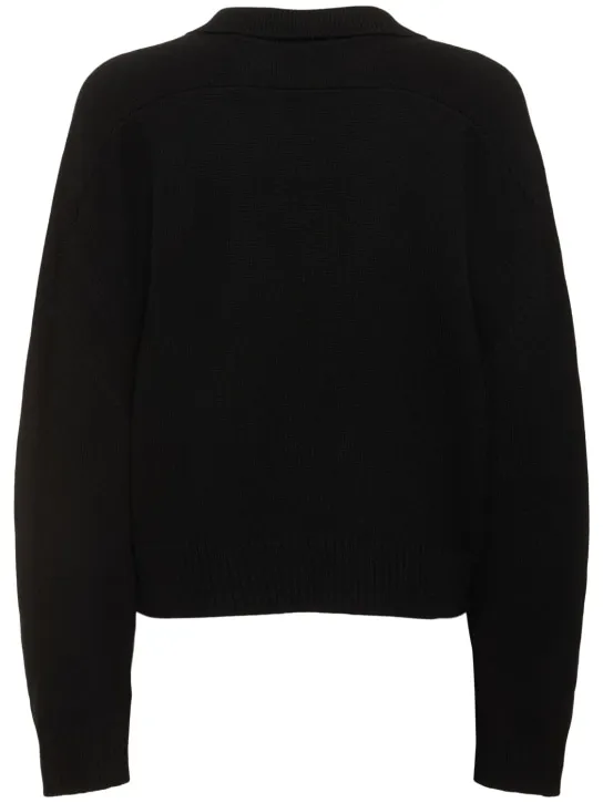 Loulou Studio   Homere cashmere polo sweater 