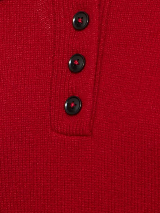 Loulou Studio   Homere cashmere polo sweater 