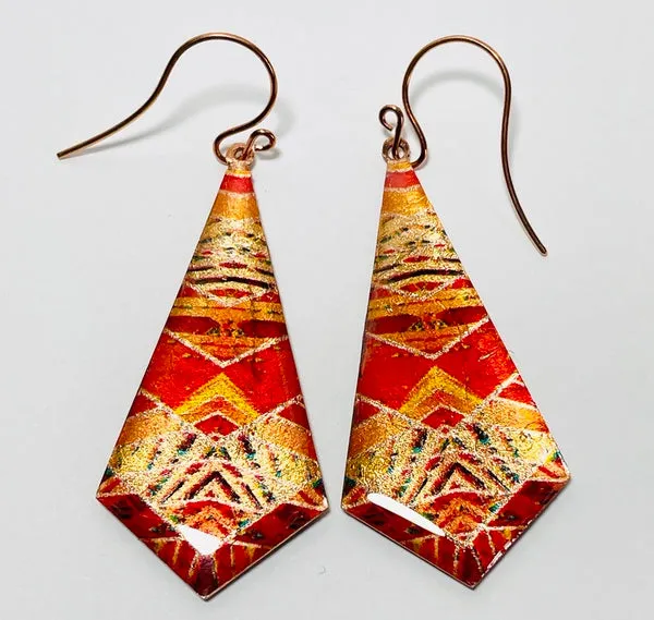 Luxor Long Hook Earrings(VF14)