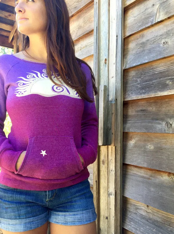 Magenta Mystery Cozy Fleece Top