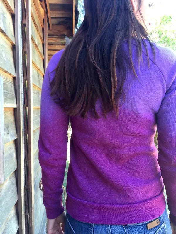 Magenta Mystery Cozy Fleece Top