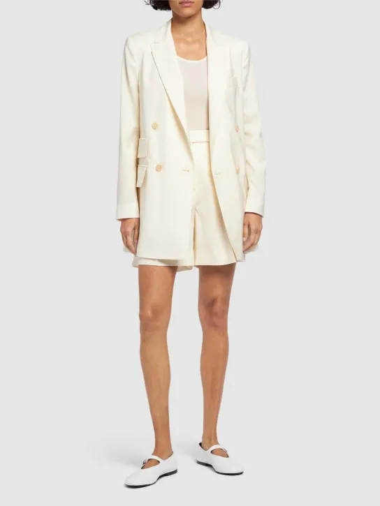 Max Mara   Elegia wool double breast blazer 