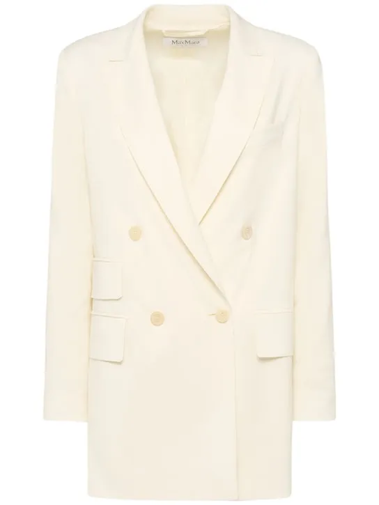 Max Mara   Elegia wool double breast blazer 