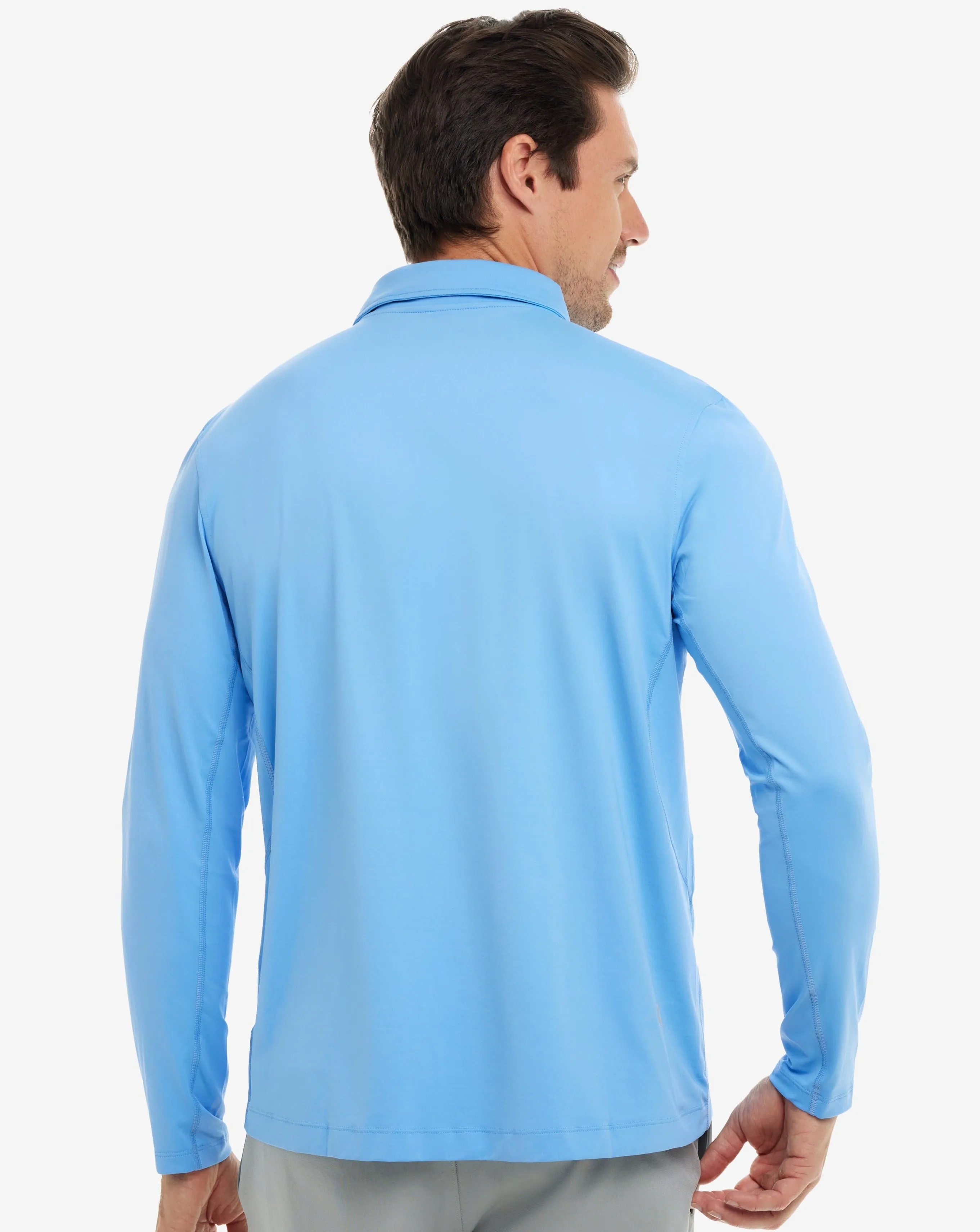 MEN'S LONG SLEEVE COLLARED SHIRT (12004)