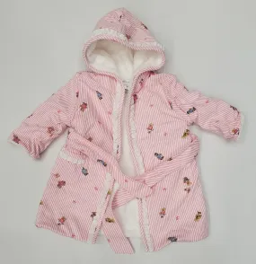 Nwt Girls Polo Ralph Lauren Pink Teddy Bear Robe (3M)