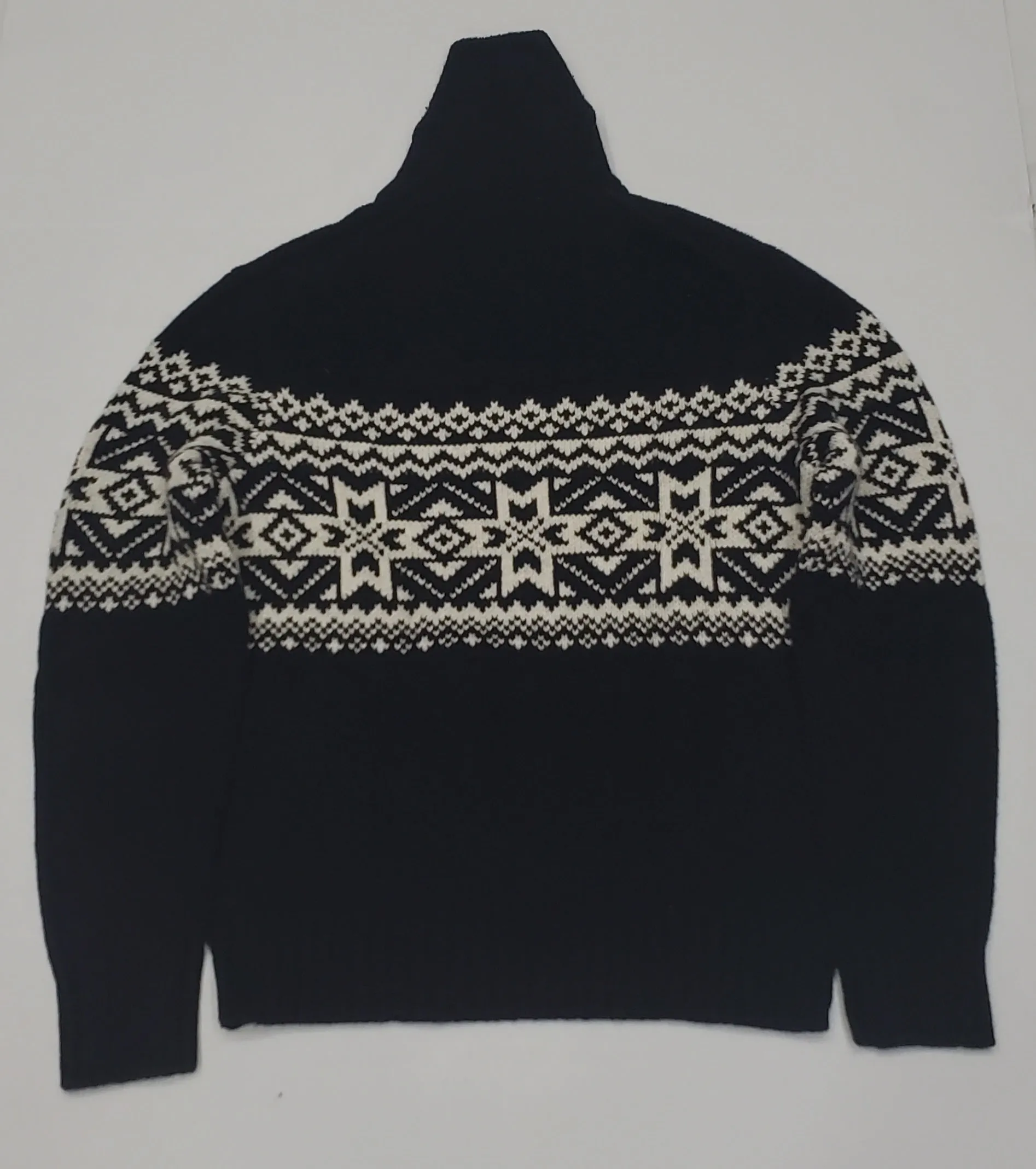 Nwt Polo Ralph Lauren Black Snow Flake Sweater