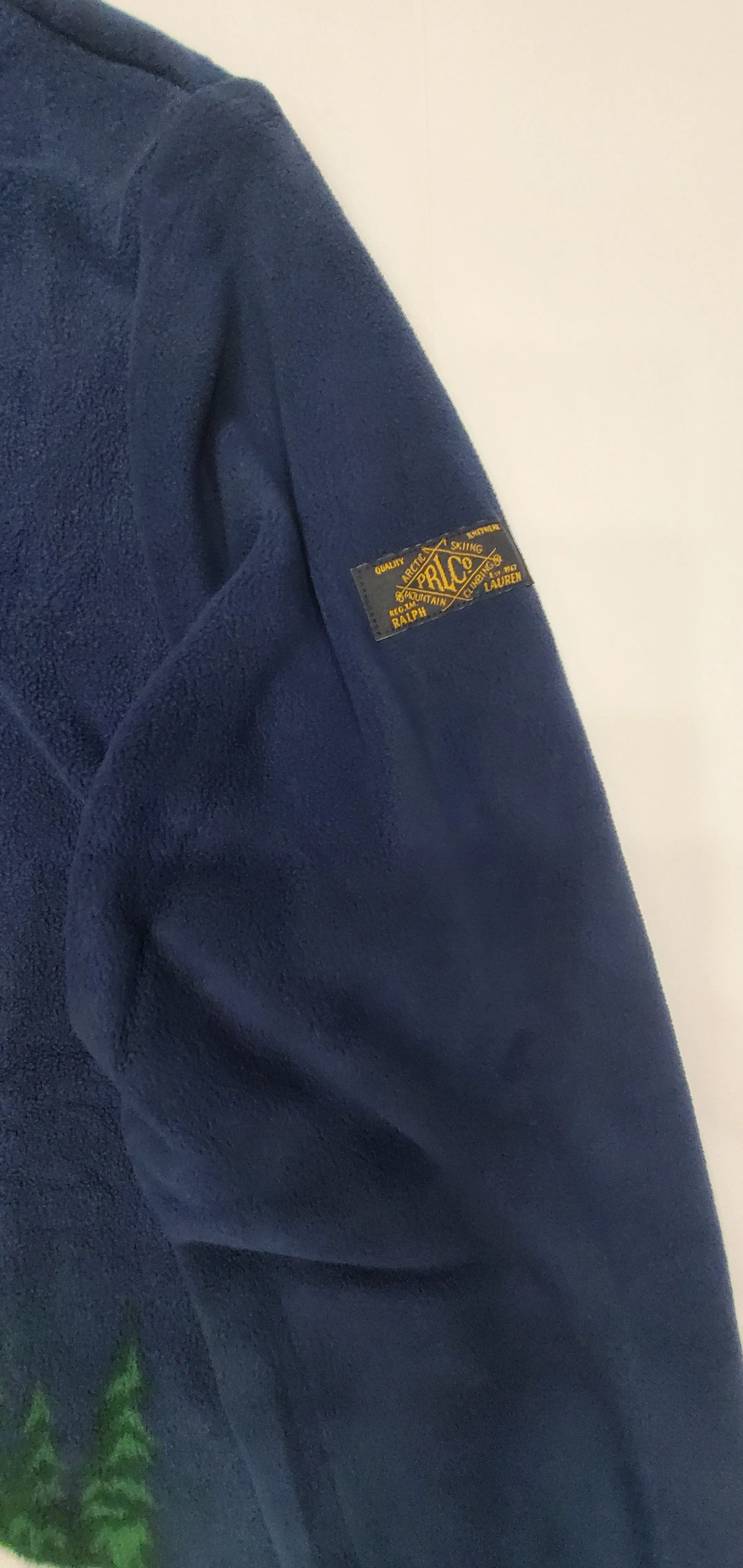 Nwt Polo Ralph Lauren Navy SkI Fleece Pullover