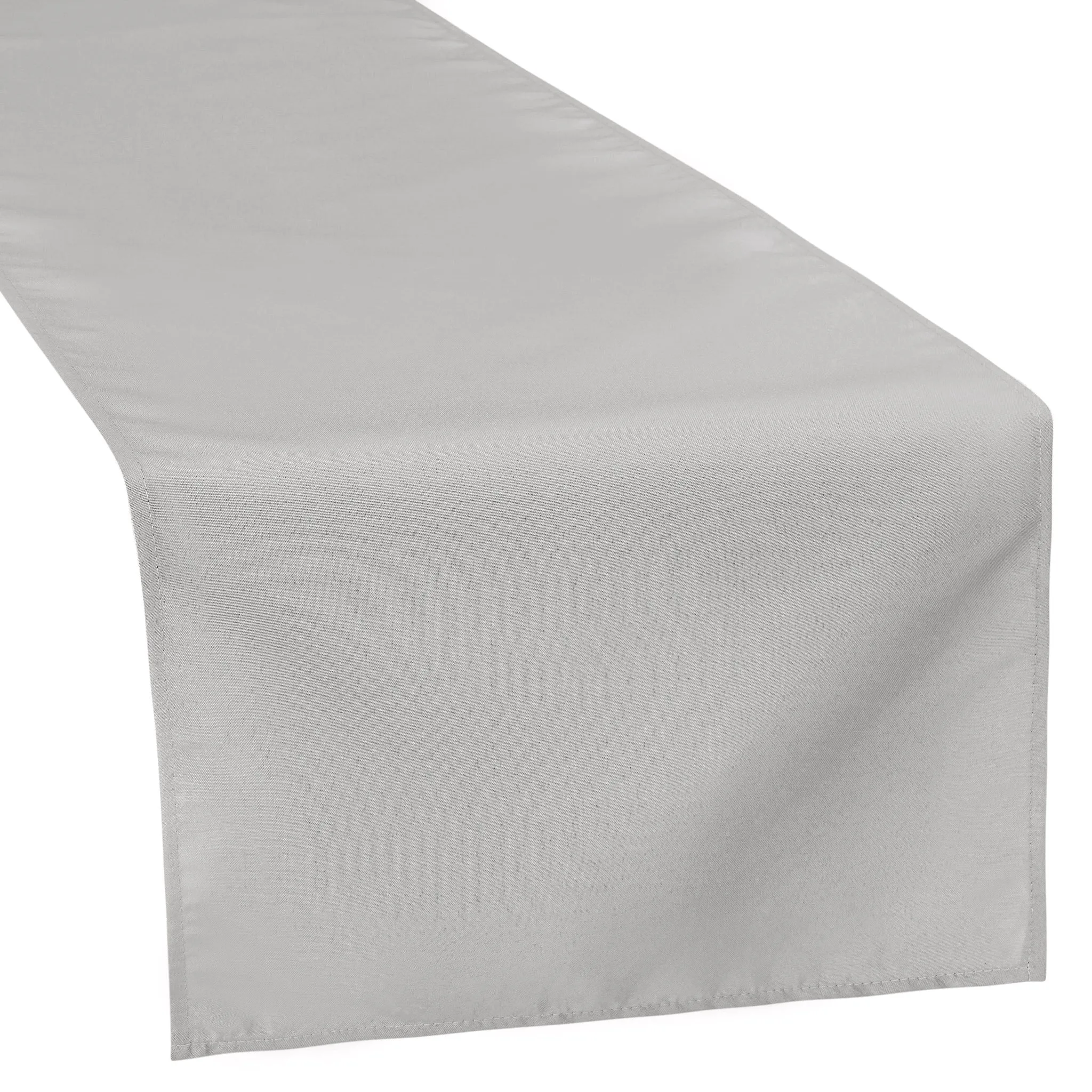 Polyester Table Runner - Gray/Silver