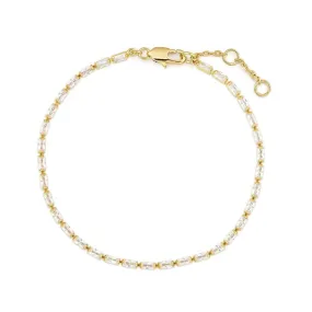 *Preorder* SALE Baguette CZ Tennis Bracelet